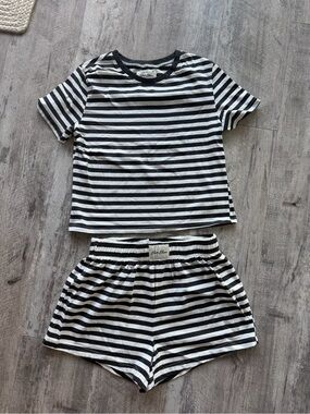 Eleven eleven striped set
